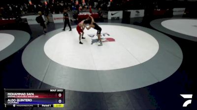 70 lbs Cons. Round 3 - Mohammad Safa, Ground Creatures Wrestling vs Aldo Quintero, California