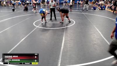 235 lbs Round 3 - Maryn Johnson, Seward vs Yasmine Arias, Scottsbluff