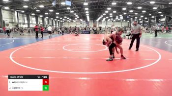 160 lbs Round Of 128 - Logan Wiecoreck, NJ vs Joshua Barlow, PA