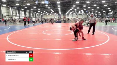 160 lbs Round Of 128 - Logan Wiecoreck, NJ vs Joshua Barlow, PA