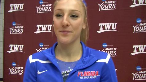 Alex McMurtry On New Bar Routine, Vault Stick - Florida At TWU