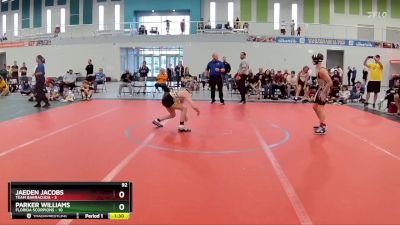 92 lbs Round 4 (6 Team) - Parker Williams, Florida Scorpions vs Jaeden Jacobs, Team Barracuda