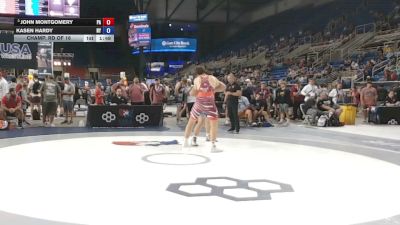 285 lbs Champ. Rd Of 16 - John Montgomery, Pennsylvania vs Kasen Hardy, New York