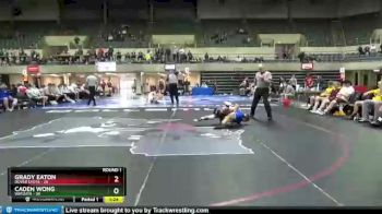 138 lbs Round 1 (4 Team) - Grady Eaton, Dover Eyota vs Caden Wong, Wayzata