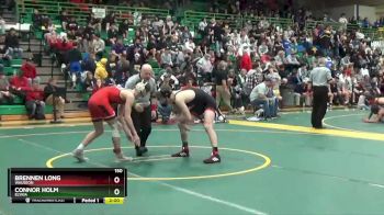 150 lbs Champ. Round 1 - Connor Holm, ELYRIA vs Brennen Long, WAUSEON