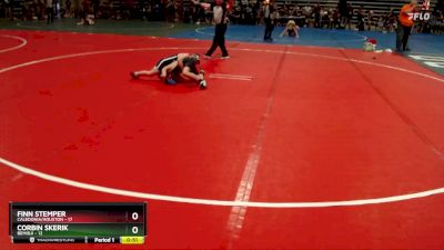 84 lbs Finals (8 Team) - Finn Stemper, Caledonia/Houston vs Corbin Skerik, Bemidji