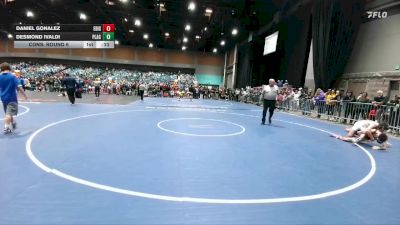 120 lbs Cons. Round 6 - Daniel Gonalez, Edison vs Desmond Ivaldi, Placer