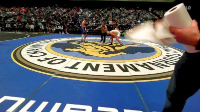 150 lbs Round Of 64 - Tege Kelley, American Fork vs Kai Sena, Nampa