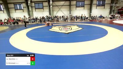 133 lbs Consi Of 16 #1 - Wyatt Gentile, New England College vs Sam Kimmel, Wilkes