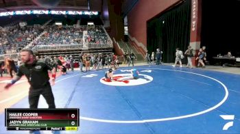 100-106 lbs Round 1 - Hailee Cooper, Shoshoni Sharp Shooters vs Jadyn Graham, Jackson Hole Wrestling Club