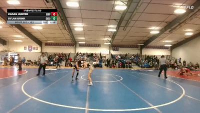 132 lbs Cons. Round 4 - Dylan Brink, Campbell County vs Kadan Hunter, Buffalo