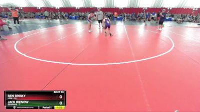 144 lbs Placement (16 Team) - Ben Brisky, Lodi vs Jack Rienow, Denmark