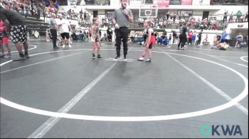 55-58 lbs Quarterfinal - Jimmy Arms II, Redskins Wrestling Club vs Rowan Falcon, Independent