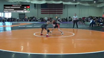 133 lbs Champ. Round 2 - Avan Rosado, Bethany College vs Chase Vanderhorst, Ohio Northern