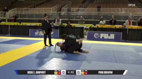 Pirin Singapan vs Nicole L. Humphrey 2025 Pan Jiu Jitsu IBJJF Championship
