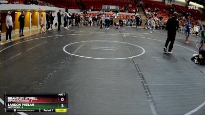 56 lbs Round 6 (8 Team) - Landon Phelan, Westshore vs Brantley Atwell, Empyre WC Maroon