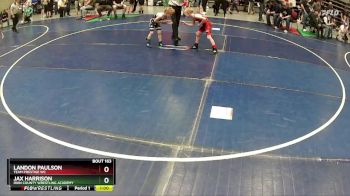 54 lbs Cons. Round 2 - Jax Harrison, Iron County Wrestling Academy vs Landon Paulson, Team Prestige WC