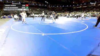 285 Class 2 lbs 1st Place Match - Jacob Schweigert, Ste. Genevieve vs Reggie Thomas, STEAM Academy