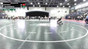 184 lbs Champ. Round 2 - Kyle Gallo, Funky Monkey vs Tre Morrisette, Life University
