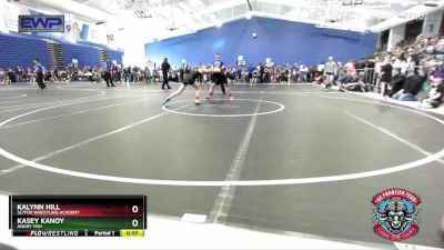 100-110 lbs Round 2 - Kasey Kanoy, Angry Fish vs Kalynn Hill, SlyFox Wrestling Academy