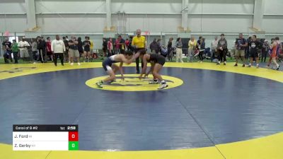 C-138 lbs Consi Of 8 #2 - Johnathan Ford, MI vs Zach Gerby, NY