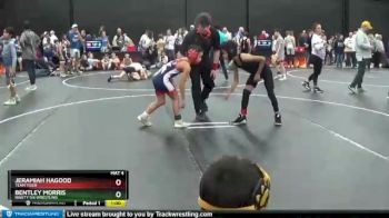 72 lbs Semifinal - Jeramiah Hagood, Team Tiger vs Bentley Morris, Ninety Six Wrestling