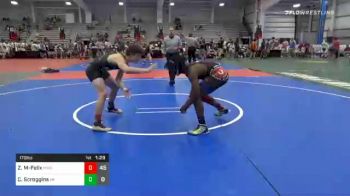 170 lbs Prelims - Zahir McLean-Felix, MetroWest United vs Cody Scroggins, Morris Fitness