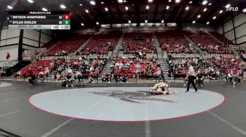 125 lbs Cons. Round 2 - Dylan Sheler, Newman vs Bryson Humphries, Drury