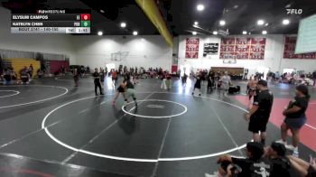 140-150 lbs Round 2 - Elysum Campos, Eastvale Elite vs Katelyn Chen, Portola