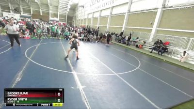 149 lbs Quarters & Wb (16 Team) - Brooks Kjar, Utah Red vs Ryder Smith, Idaho 2