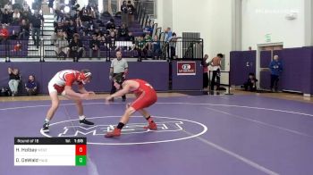 170 lbs Prelims - Hunter Holbay, Westmont Hillto vs David DeWald, Fauquier