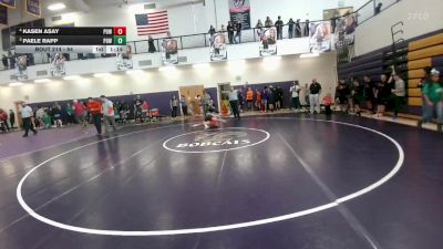 84 lbs Cons. Semi - Kasen Asay, Powell Middle School vs Paele Rapp, Powell Middle School