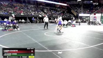 165 Class 4 lbs Semifinal - Caden Gousetis, Eureka vs Jackson Jones, Lee`s Summit