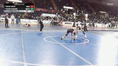 138 lbs Consi Of 8 #1 - Isaac Silva, Marlborough vs Gavin Chosse, North Middlesex