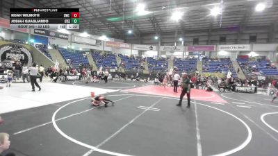 53 lbs Rr Rnd 2 - Noah Wilmoth, CWC Thunder vs Josiah Guagliardo, Steel City Reloaded WC