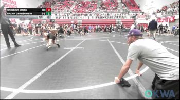 70 lbs Rr Rnd 3 - Karleigh Sneed, Chickasha Youth Wrestling vs Kalvin Chansombat, F-5 Grappling
