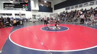 120 lbs Cons. Semi - Itzel Herrera, Corona vs Wanyu Chen, Valencia/Placentia