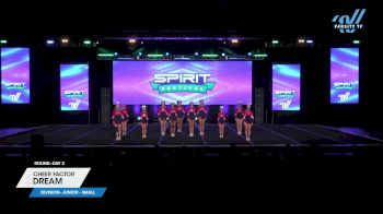 Cheer Factor - DREAM [2024 L1 Junior - Small Day 2] 2024 Spirit Fest Grand Nationals