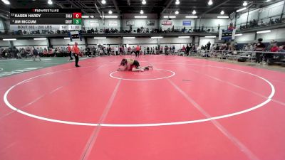 285 lbs Round Of 16 - Kasen Hardy, Salamanca vs Jim Biccum, South Jefferson