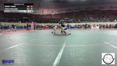 118 lbs Semifinal - Jersey Yanes, Deer Creek Wrestling vs Sasha Williams, Husky Wrestling Club