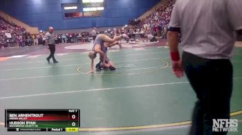 3 - 138 lbs Cons. Round 1 - Hudson Ryan, Rockbridge County HS vs Ben Armentrout, Hidden Valley