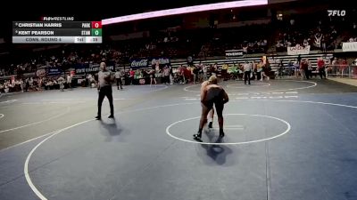 D 1 190 lbs Cons. Round 4 - Christian Harris, Parkway vs Kent Pearson, St. Amant