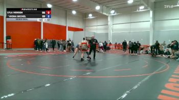 207 lbs Semifinal - Kiona Michel, Eastern Oregon vs Lyla Hensen, Unattached