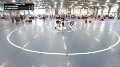 112 lbs Quarterfinal - Zephyr Kimball, CT vs Alex Marchetti, PA