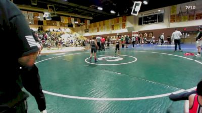 75 lbs 5th Place Match - David Hang, The Valley Wrestling Club vs Owen Strathman, MTC - MANTANONA TRAINING CENTE