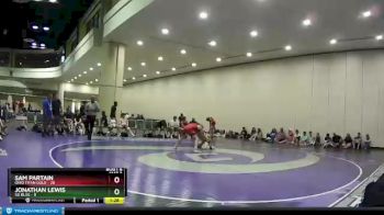 160 lbs Round 2 (8 Team) - Sam Partain, Ohio Titan Gold vs Jonathan Lewis, SD Blue