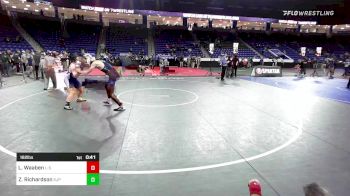 182 lbs Consi Of 8 #1 - Luke Waaben, Lincoln-Sudbury vs Zachary Richardson, Saint John's Prep