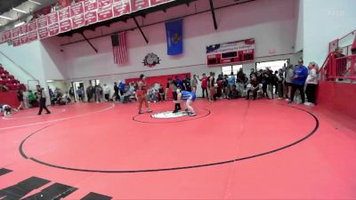 HS 235 lbs Champ. Round 1 - Brielle Williams, LAWTON vs Katie Adams, NOBLE