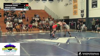 Girls-152 lbs Round 2 - Destiny Rivera, Wilson`s Wildcats vs Stephanie Suarez, Clarke`s Dream Team