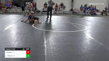 61 lbs Quarterfinal - Taitan Green, Nevada Elite vs Jackson Thorn, Pinnacle WC